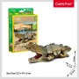 Cubic Fun - National Geographic Animale Salbatice Puzzle 3D Crocodil 54 piese Cubic Fun - 2
